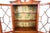 Wood Georgian Revival Mahogany Inlaid Bookcase Cabinet With Glass Doors by Orinoco Furniture For Sale - Image 7 of 16