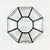 Transparent Mid-Century Modern Glass & Brass Ceiling Light/Flush Mount From Limburg, Germany, 1960s For Sale - Image 8 of 10