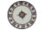 Late 20th Century Moroccan Ceramic Plate For Sale