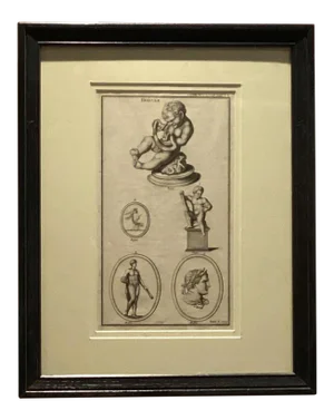 Life of Hercules Print Circa Early 20th Century