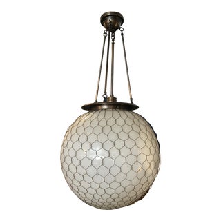 Rejuvenation Hood Classic Globe Pendant in Oil Rubbed Bronze For Sale