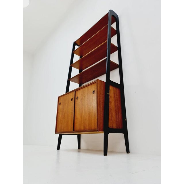 Danish Freestanding Bookshelf System in Teak by Bengt Ruda, 1960s For Sale - Image 3 of 11