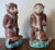 19th Century Chinese Export Famille Rose Porcelain Monkeys Holding Peaches - a Pair For Sale - Image 12 of 13