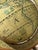 Vintage Mid 20th Century Wood and Paper Mache Old World Globe Book Ends- Pair of 2 For Sale - Image 9 of 12