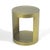 Bronze Custom Made Cylindrical Side Table For Sale - Image 8 of 10