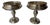Antique Silver Metal Centerpieces, 1890s, Set of 2 For Sale