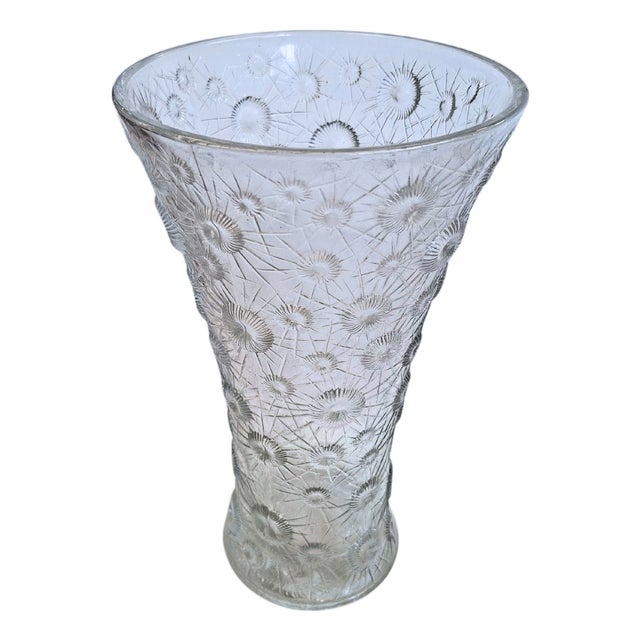 Glass Atomic Vase by Jiří Řepásek for Sklo Union Boemia, 1970s For Sale