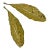 Vintage Brass Tobacco Leaf Dishes - A Pair For Sale