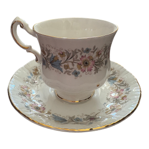 1960s Paragon Meadowvale Teacup and Saucer