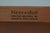 Henredon Oak Campaign Style 1 Drawer Writing Desk For Sale - Image 17 of 18