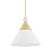 A classic cone shape with coastal flair, Mica features a rattan-wrapped, textured white shade accented by beautiful Aged...