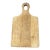 Vintage Primitive Rectangular Wooden Paddle Cutting Board Bread Board For Sale