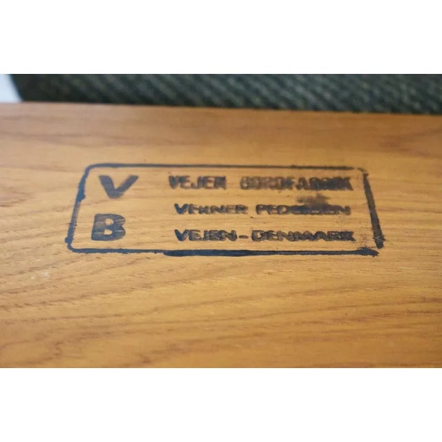 Wood Mid-Century Teak Nesting Tables by Verner Pedersen for Road Table Factory, 1960s, Set of 3 For Sale - Image 7 of 8