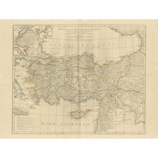 Antique Map of Asia Minor with Levant Anatolia, Syria and Cyprus, 1818 For Sale