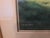 Original Realist Landscape Print, Hawaiian Pastoral Farm Scene With Jacaranda Tree, Wood Framed, Curtis Wilson Cost 1985 For Sale - Image 4 of 9