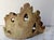 Beige Vintage Chinese Hand-Carved Soapstone Brush Pot and Inkwell Featuring Intricate Openwork Foliage and Fruit Accents For Sale - Image 8 of 13