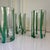 Contemporary Verdure Stripe Italian Murano Glass Tumblers - Set of 4 For Sale In Chicago - Image 6 of 8