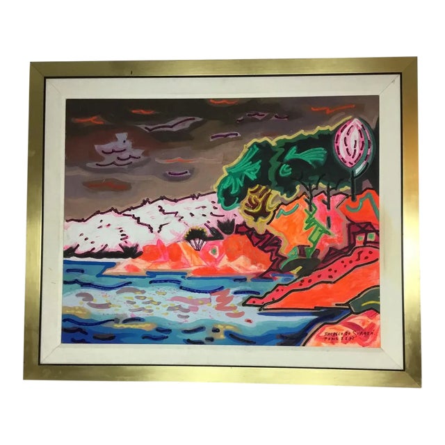 Pacheco De Sarata French Impressionist Painting For Sale