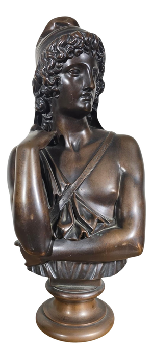 Jean-Baptiste Clesinger, Attis Consort of Cybele, 1860, Bronze