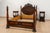 Baroque Large Antique Portuguese Romantic Bed, 19th Century For Sale - Image 3 of 17