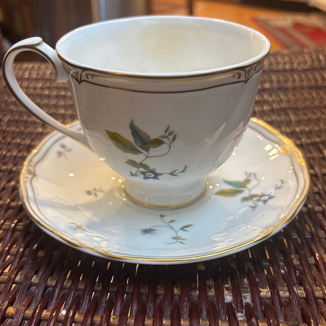 Wedgwood Rosemeade Teacup and Saucer.