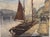 Jean Darignan, Fishing Boat, Oil Painting on Canvas For Sale - Image 13 of 13