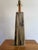 1970s Mid-Century Modern Studio Pottery Lamp With Shade and Finial For Sale - Image 6 of 10