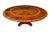 1990s Round Inlaid Extending Jupe Dining Table, 1990s For Sale - Image 5 of 11