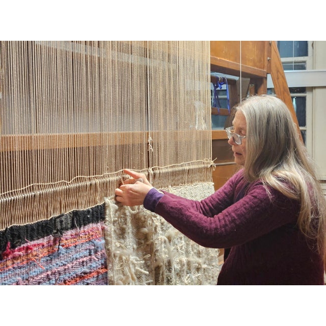 Triangle III and Triangle V: Law of Three Series - Hand Woven Tapestries 1900-2002 For Sale - Image 4 of 6