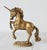 Vintage Brass Unicorn Figure For Sale - Image 4 of 10