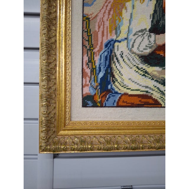 Textile Rosemary Pipkin Jackson (American 20th C.), After Pierre Auguste Renoir, Young Girls at the Piano For Sale - Image 7 of 10