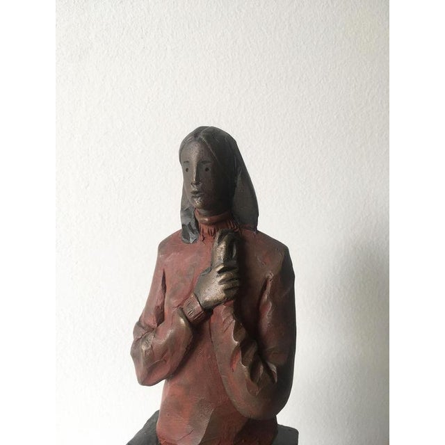 Italian Bronze Cast Figurine Sculpture by Aron Demetz, 2004 For Sale - Image 16 of 18
