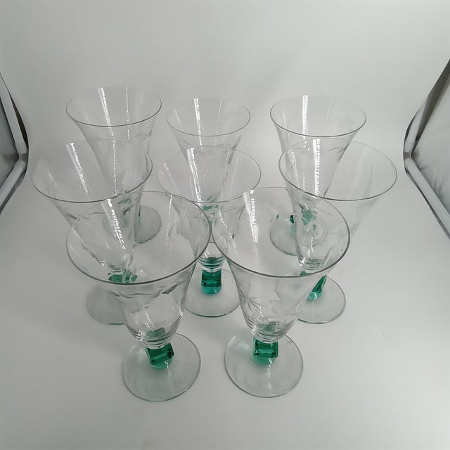 Art Deco 1940s Art Deco Crystal For Sale - Image 3 of 5