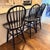 Set of 3 Ethan Allen Gilbert Swivel Counter Stools An antique-inspired piece that's generously sized to accommodate...