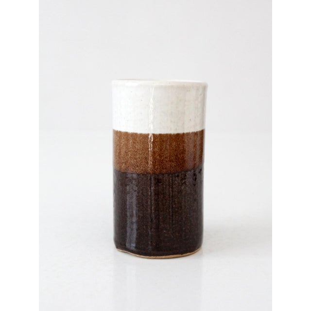 Vintage Studio Pottery Mug For Sale - Image 4 of 10