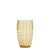 Collection for the table in clear colored glass. It includes tumblers for water and soft drinks, wine glasses, flute...