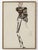 Bring Parisian glamour to a bedroom or dressing room with this vintage French fashion art print reproduction. A sculptural...