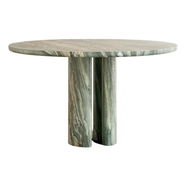 Roman Dining Table II in Cippolino Marble by Paloma Editions For Sale