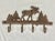 Metal Vintage Rustic Moose Hooks For Sale - Image 7 of 7