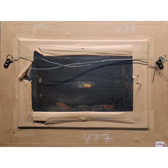 W. Etienne-19th Century Romantic Musical Outdoor Scene -Oil Painting For Sale - Image 9 of 10