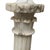 Vintage Italian Neoclassical Alabaster Column Table Lamps With Laurel Wreath Finials - a Pair For Sale - Image 4 of 10