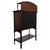 Antique Early 20th Century English Edwardian Mahogany Display Cabinet Vitrine For Sale - Image 9 of 11