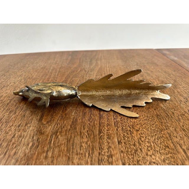 Vintage Brass Roadrunner Pheasant Sculpture, Mid-Century Hollywood Regency Style For Sale In Salt Lake City - Image 6 of 6