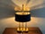Mid 20th Century Brass Bouillotte Lamp With Adjustable Black Tole Shade For Sale - Image 11 of 16