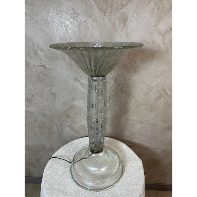 Vintage Table Lamp in Murano Glass, 1950 For Sale - Image 9 of 18