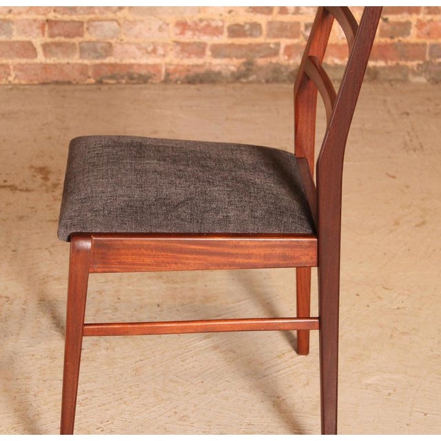 Afromosia Dining Chairs by Richard Hornby for Heals, 1960s, Set of 4 For Sale - Image 9 of 12