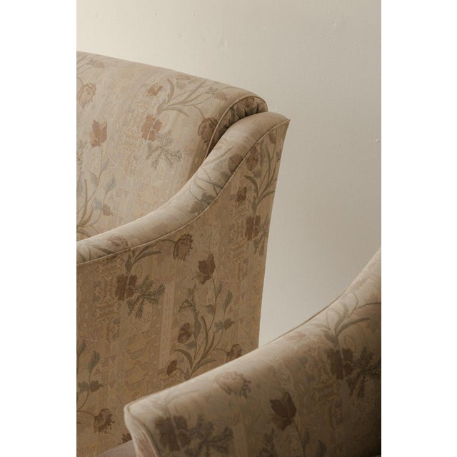 Beige Easy Chairs, Denmark, 1960s, Set of 2 For Sale - Image 8 of 15