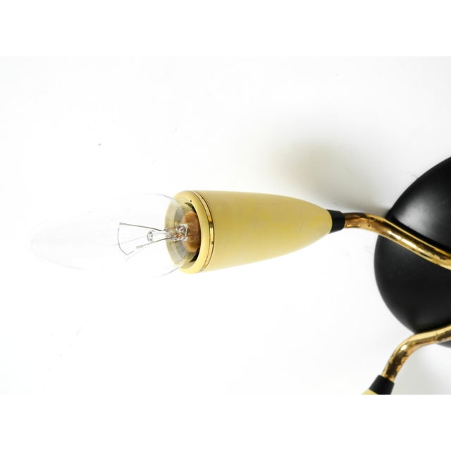 Mid-Century Modern 5-Arm Sputnik Ceiling Lamp, 1950s For Sale - Image 17 of 18
