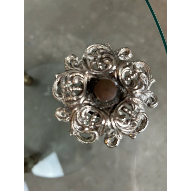 1970s Hollywood Regency Occasional Table For Sale - Image 4 of 12