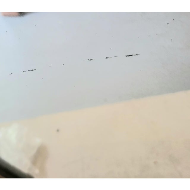 Monumental Antique French Mahogany Black Gilt Gold Pagoda Early 20th Century Mantel Wall Mirror For Sale - Image 17 of 17